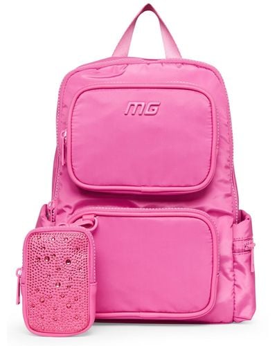 Madden Girl Lulu Nylon Backpack - Pink