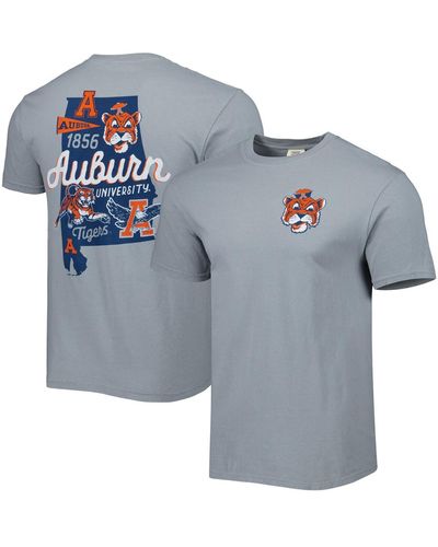 Image One Auburn Tigers Vault State Comfort T-shirt - Blue