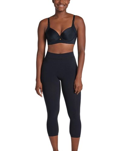 Leonisa Invisible High-waisted Capri Shaper - Black