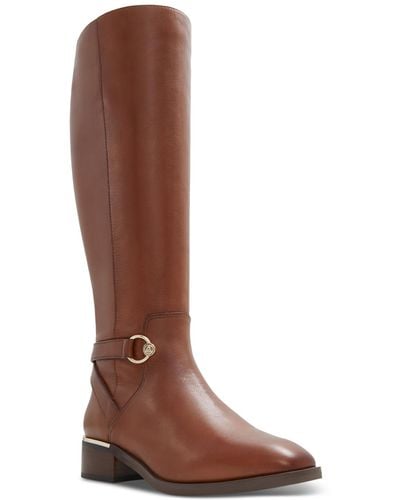 ALDO Eterimma Wide-calf Knee-high Riding Boots - Brown
