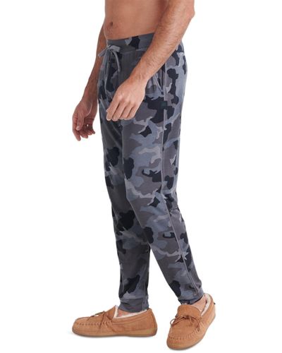 Saxx Underwear Co. Snooze Relaxed-fit Camouflage Sleep Pants - Blue