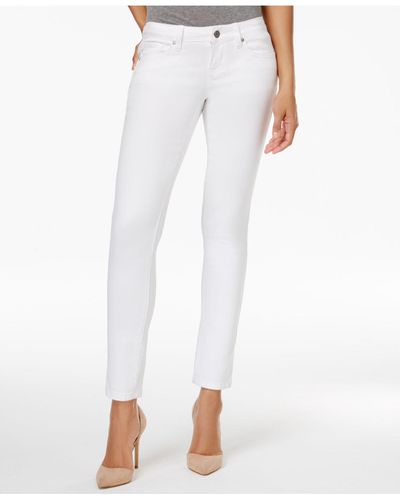 Earl Jean Skinny Ankle Jeans - White