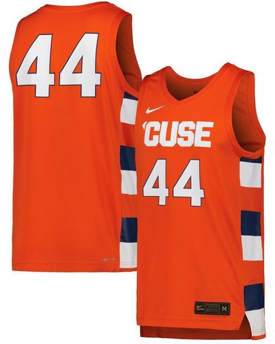 Nike #44 Syracuse Team Replica Basketball Jersey - Orange