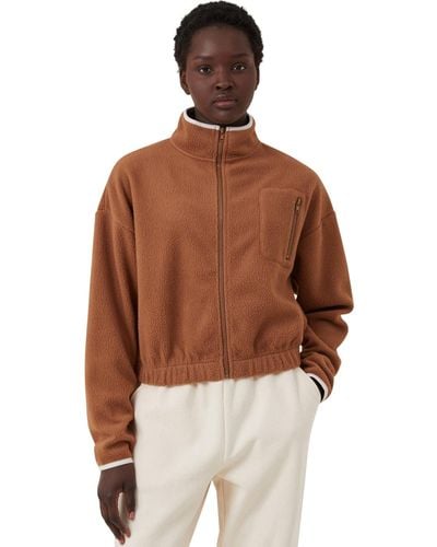 Cotton on top teddy hoodie