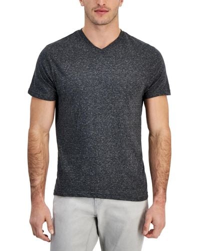 Alfani V-neck T-shirt - Black