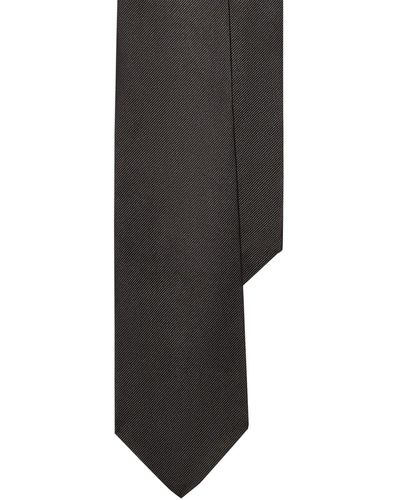 Polo Ralph Lauren Silk Repp Tie - Black