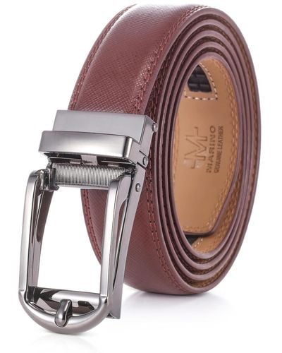 Mio Marino Ballast Leather Linxx Ratchet Belt - Multicolor