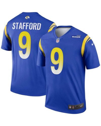 Nike Matthew Stafford Royal Los Angeles Rams Super Bowl Lvi Game