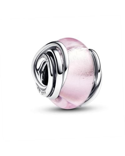 PANDORA Murano Glass Charm - Pink