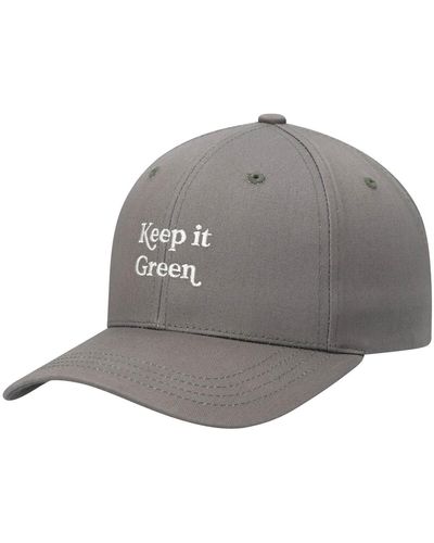 Tentree Keep It Green Elevation Snapback Hat - Gray
