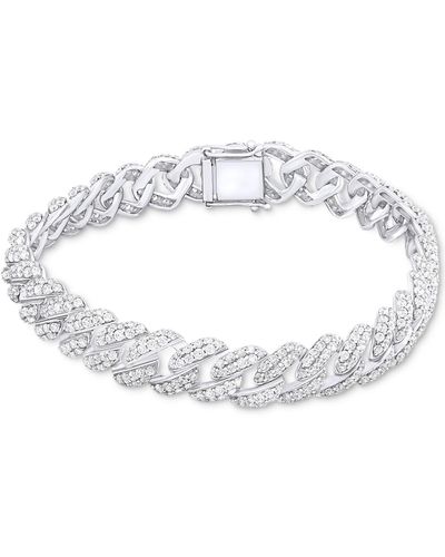 Badgley Mischka Lab Grown Diamond Link Bracelet (6-1/4 Ct. T.w. - White