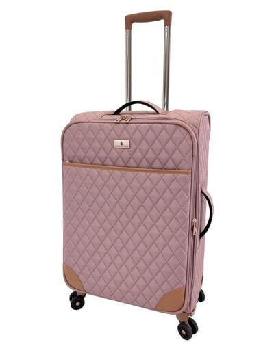 London Fog Queensbury Expandable Spinner - Purple