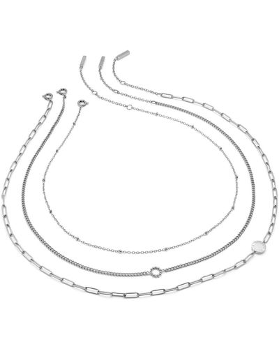 Olivia Burton Layered Necklace - Metallic