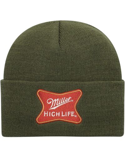 American Needle Miller High Life Cuffed Knit Hat - Green