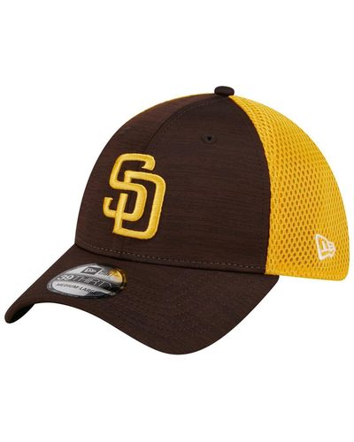 KTZ San Diego Padres Neo 39thirty Flex Hat - Brown