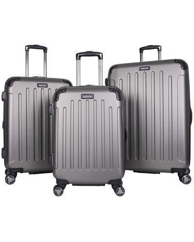 Kenneth Cole Renegade 3-pc. Hardside Expandable Spinner luggage Set - Gray