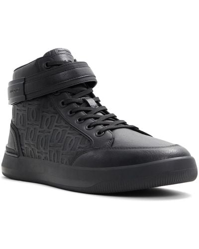 ALDO Highcourt High Top Sneakers - Black