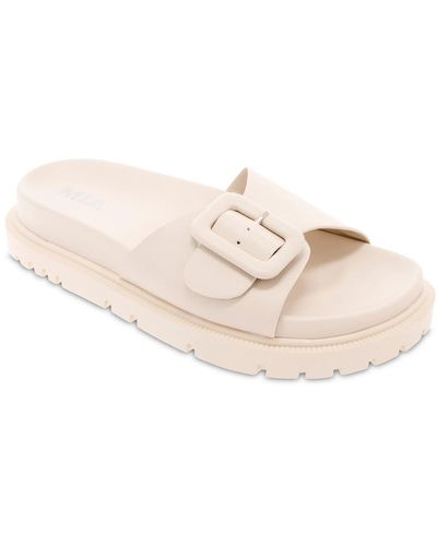 MIA Gya Slip-on Flat Sandals - Pink