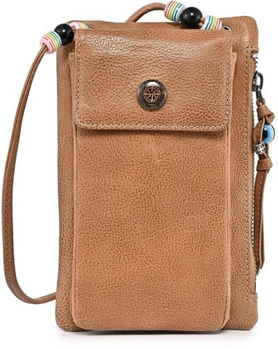 Old Trend Genuine Leather Northwood Phone Carrier - Brown