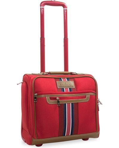 Tommy Hilfiger Freeport Underseat Carry-on Suitcase - Red