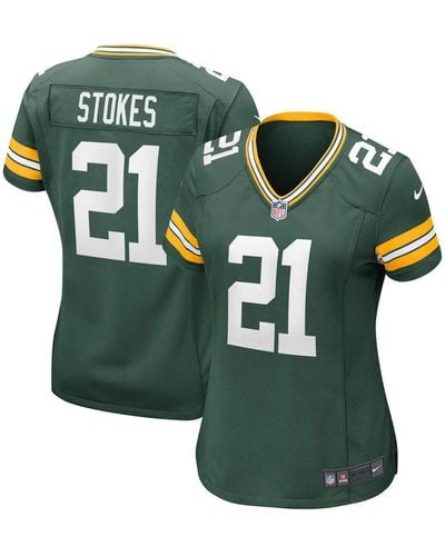 Nike Eric Stokes Bay Packers Game Jersey - Green