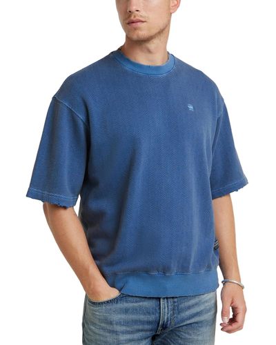 G-Star RAW Relaxed-fit Sweatshirt - Blue