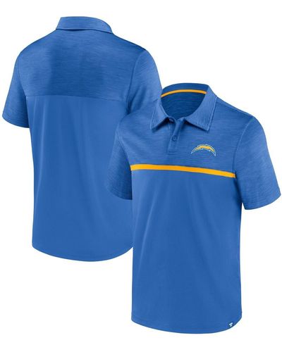 Fanatics Los Angeles Chargers Primary Polo Shirt - Blue