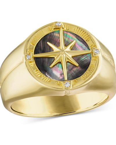 Bulova Marine Star Diamond Accent Ring - Metallic