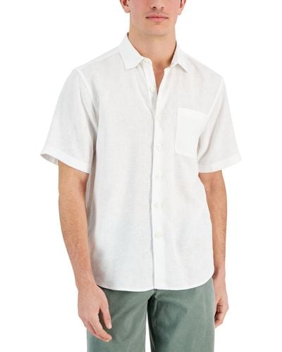 Tommy Bahama Sand Desert Short-sleeve Shirt - White