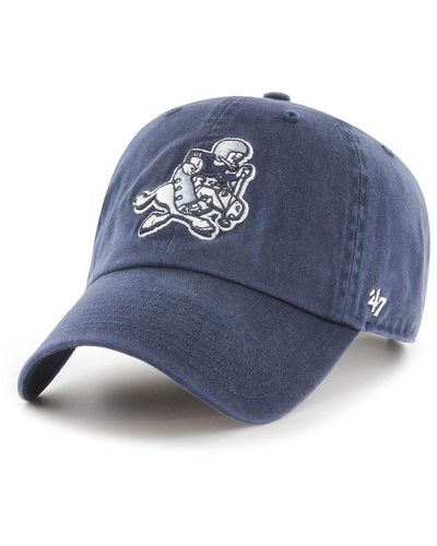 Men's '47 Navy Dallas Cowboys Unveil Trophy Flex Hat