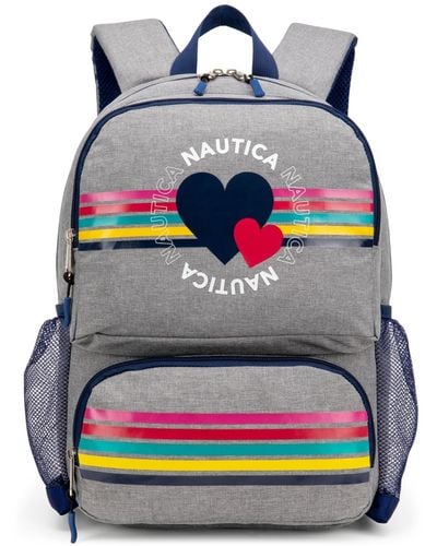 Nautica Kids Backpack For School - Gray