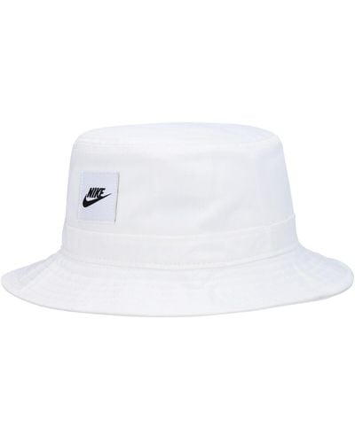 Nike White Futura Core Bucket Hat