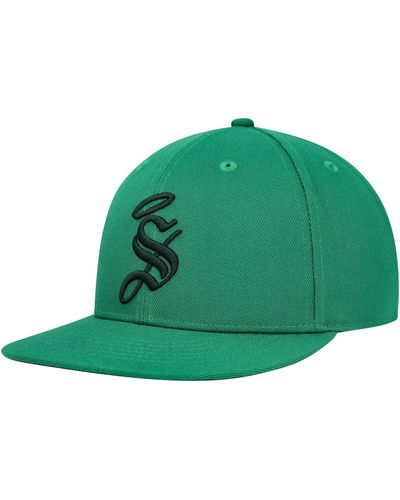Fan Ink Santos Laguna Palette Snapback Hat - Green