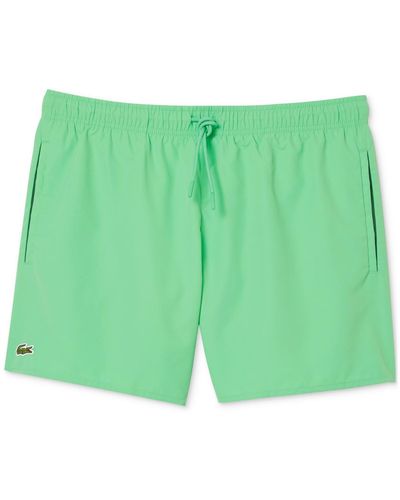 Lacoste Light Quick-dry Swim Shorts - Green