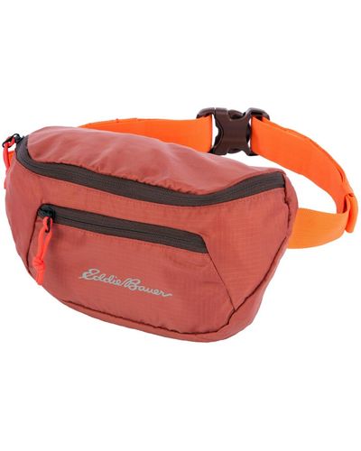 Eddie Bauer Stowaway Convertible Packable Waistpack - Orange