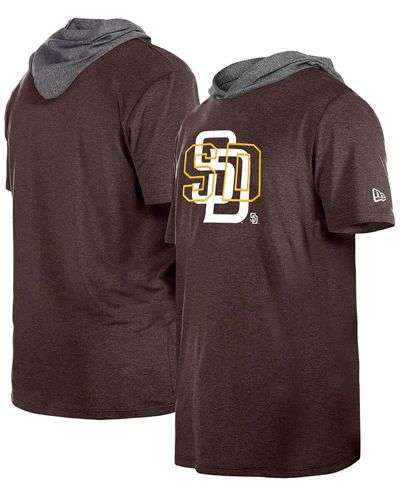 KTZ San Diego Padres Team Hoodie T-shirt - Brown