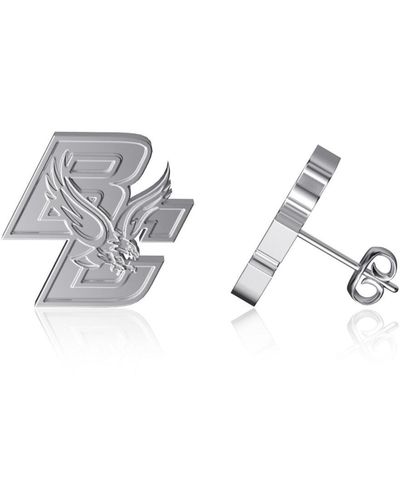 Dayna Designs Boston College Eagles Team Logo Post Earrings - Metallic
