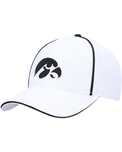 Colosseum Athletics Iowa Hawkeyes Take Your Time Snapback Hat - White
