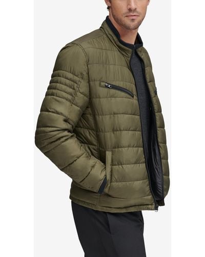 Marc New York Grymes Packable Racer Jacket - Green