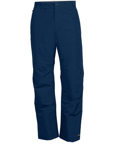 Lands' End Tall Squall Waterproof Insulated Snow Pants - Blue