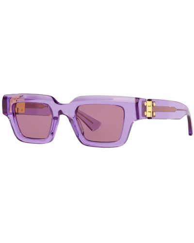 Bottega Veneta Bv1230s Sunglasses 6j000403 - Purple