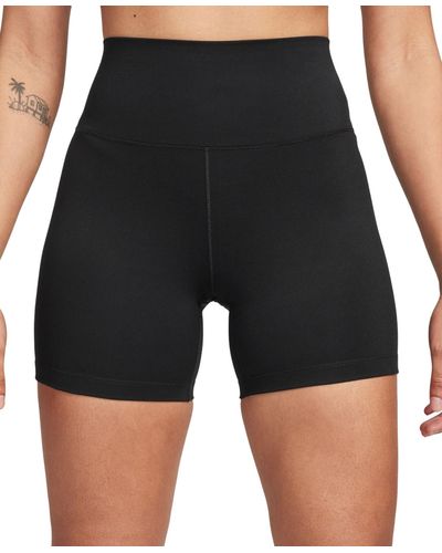 Nike One High-waisted Biker Shorts - Black