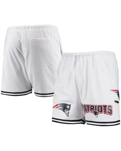 Pro Standard New England Patriots Mesh Shorts - White