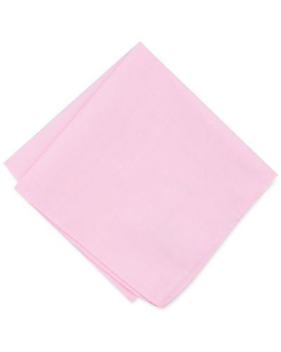 BarIII Beach Solid Pocket Square - Pink