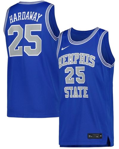 Nike Penny Hardaway Memphis Tigers Retro Performance Basketball Jersey - Blue