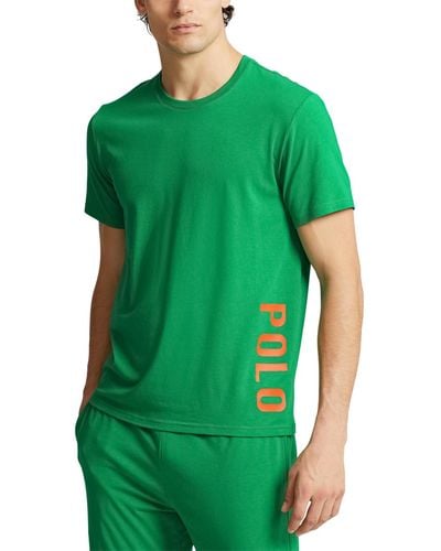 Polo Ralph Lauren Exclusive Short-sleeve Logo Sleep Shirt - Green