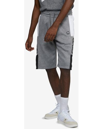 Ecko' Unltd Big And Tall In And Out Fleece Shorts - Gray