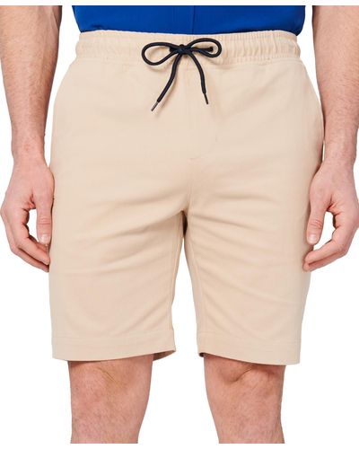 Society of Threads Slim Fit Solid Drawstring Shorts - Green