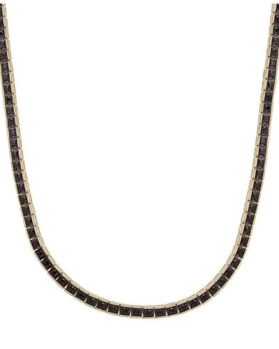 Macy's Diamond Square Link 24" Chain Necklace (6 Ct. T.w. - Metallic
