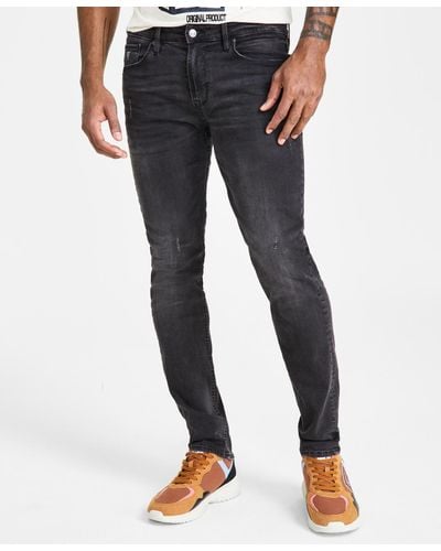 Guess Slim Tapered Fit Jeans - Black
